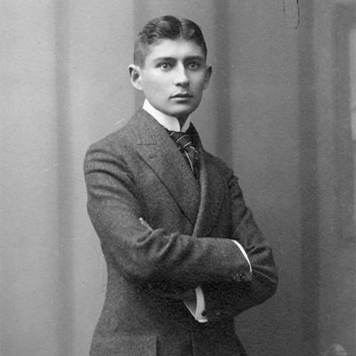 Retrato jovem de Franz Kafka